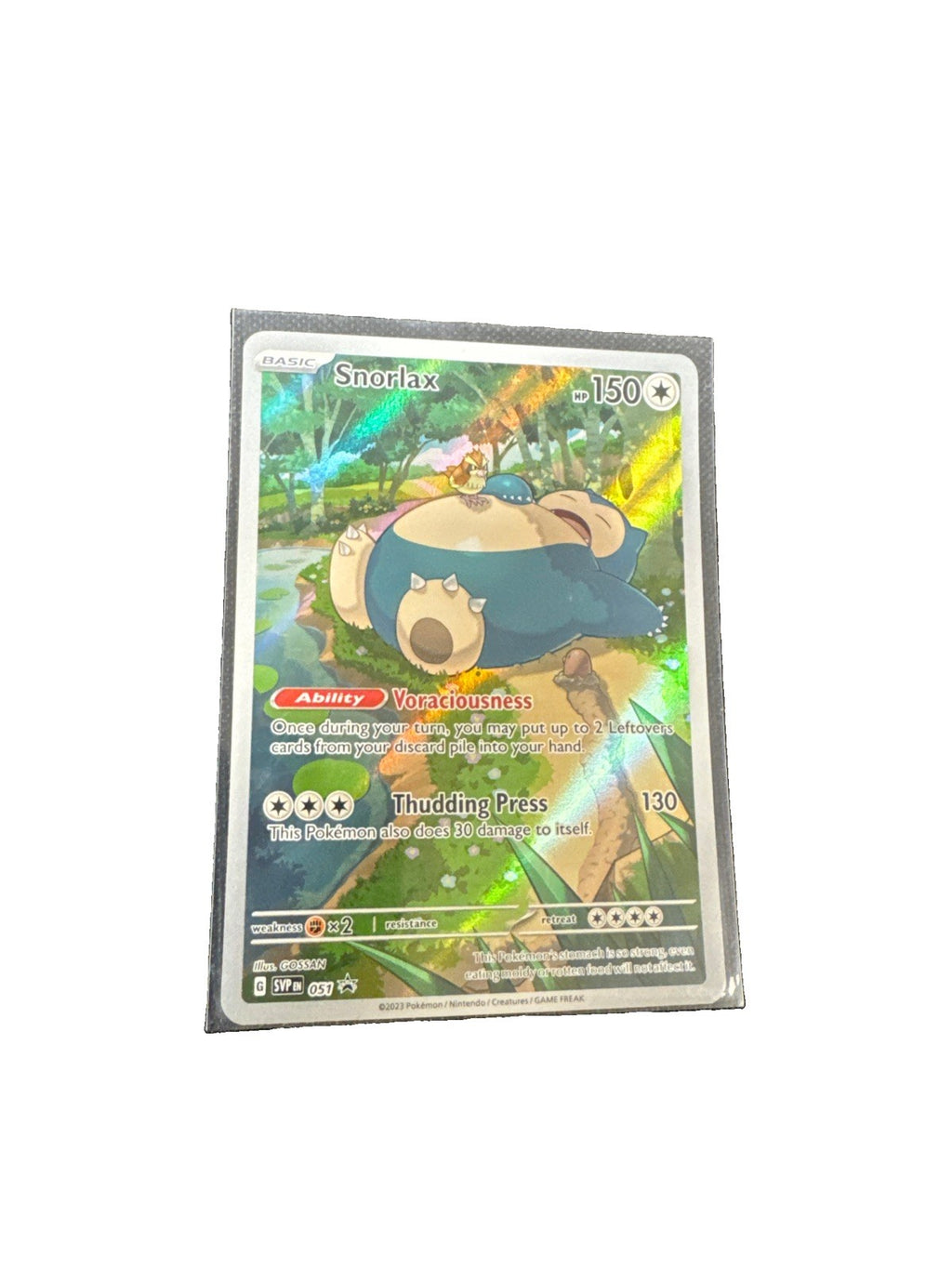 Snorlax 051 Sv: Scarlet & Violet Promo Cards Holo