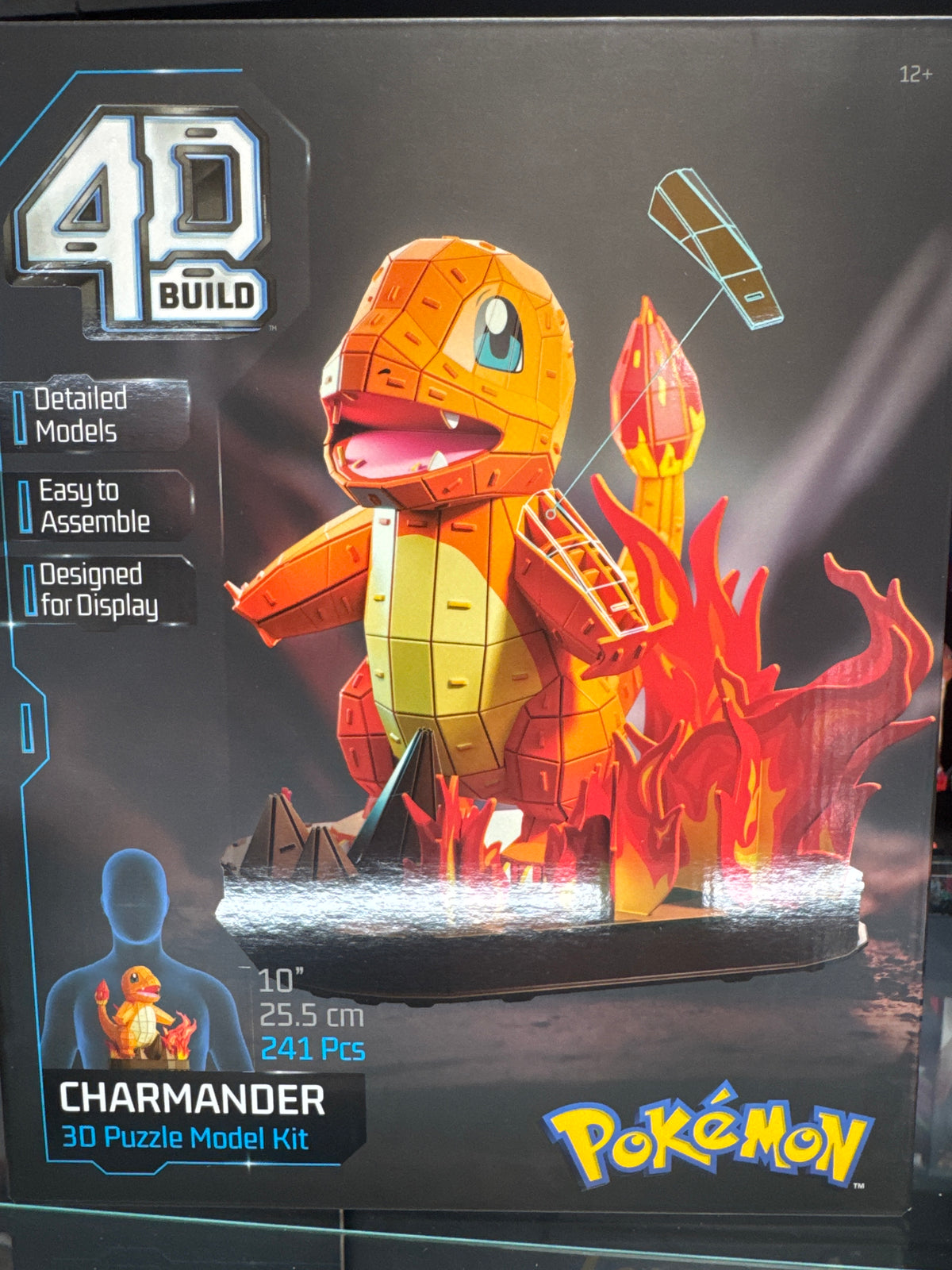 4D Build Pokémon Charmander 3D Puzzle Model Kit