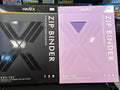 Vault X zip Binder 9 pocket side loading