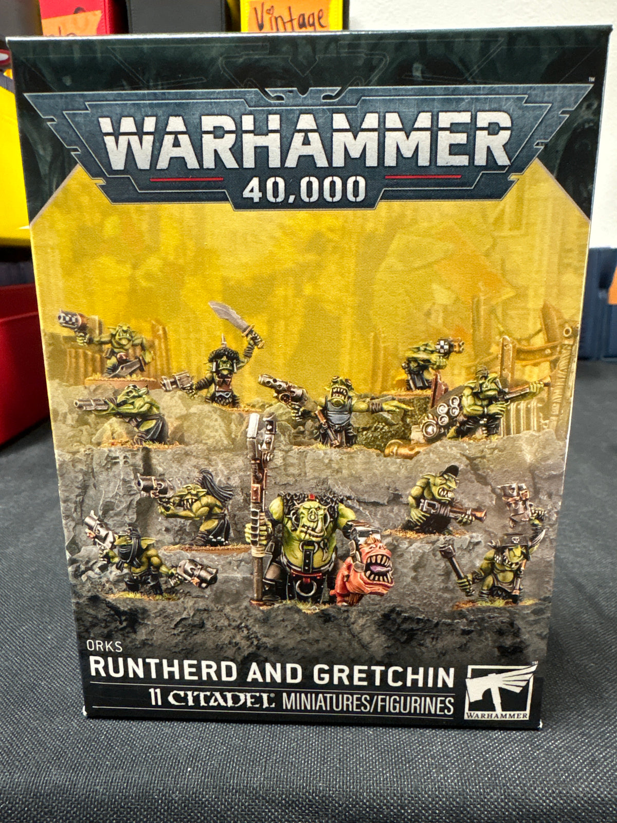 Warhammer 40,000 Orks Runtherd and Gretchin 11 Citadel