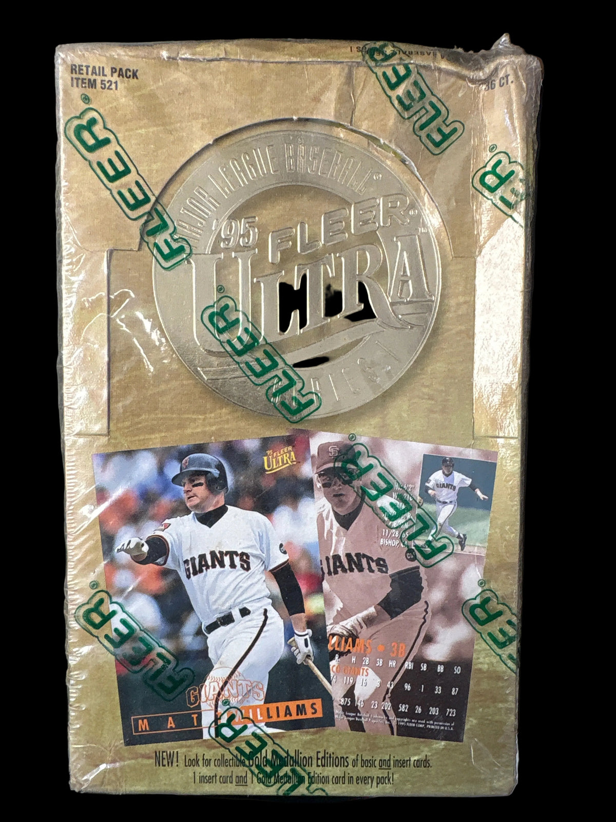 Major League Baseball 95 Fleer Ultra series 1 Hobby Box