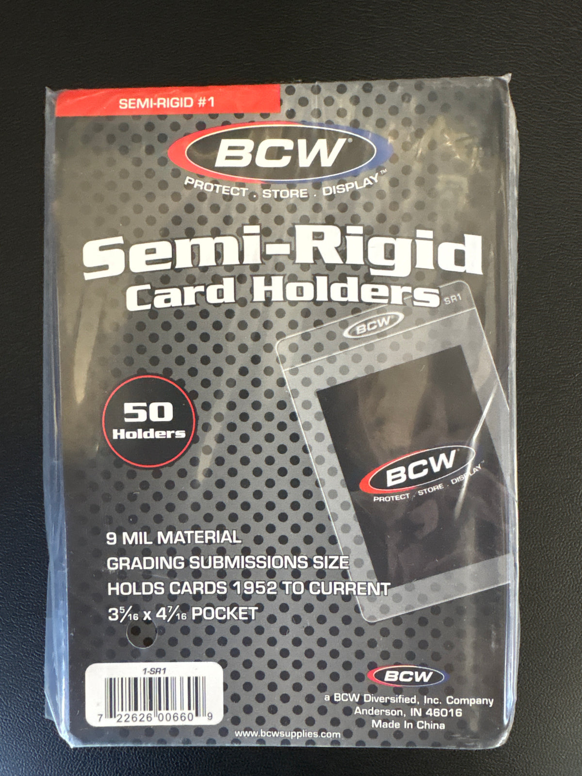 Semi Ridgid card holder