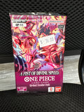 One piece The Fist of Divine Speed single booster pack