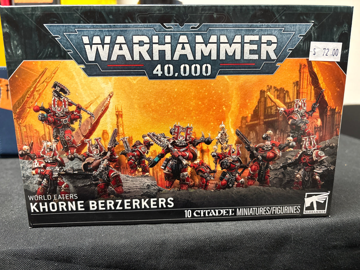 Warhammer 40,000 Worlds Eaters Khorne Berzerkers 10 Citadels