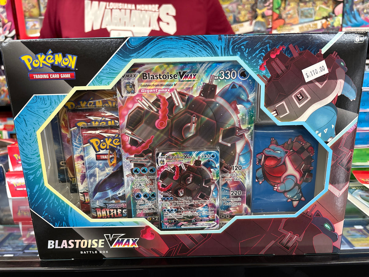Pokémon Blastoise VMax Battle box