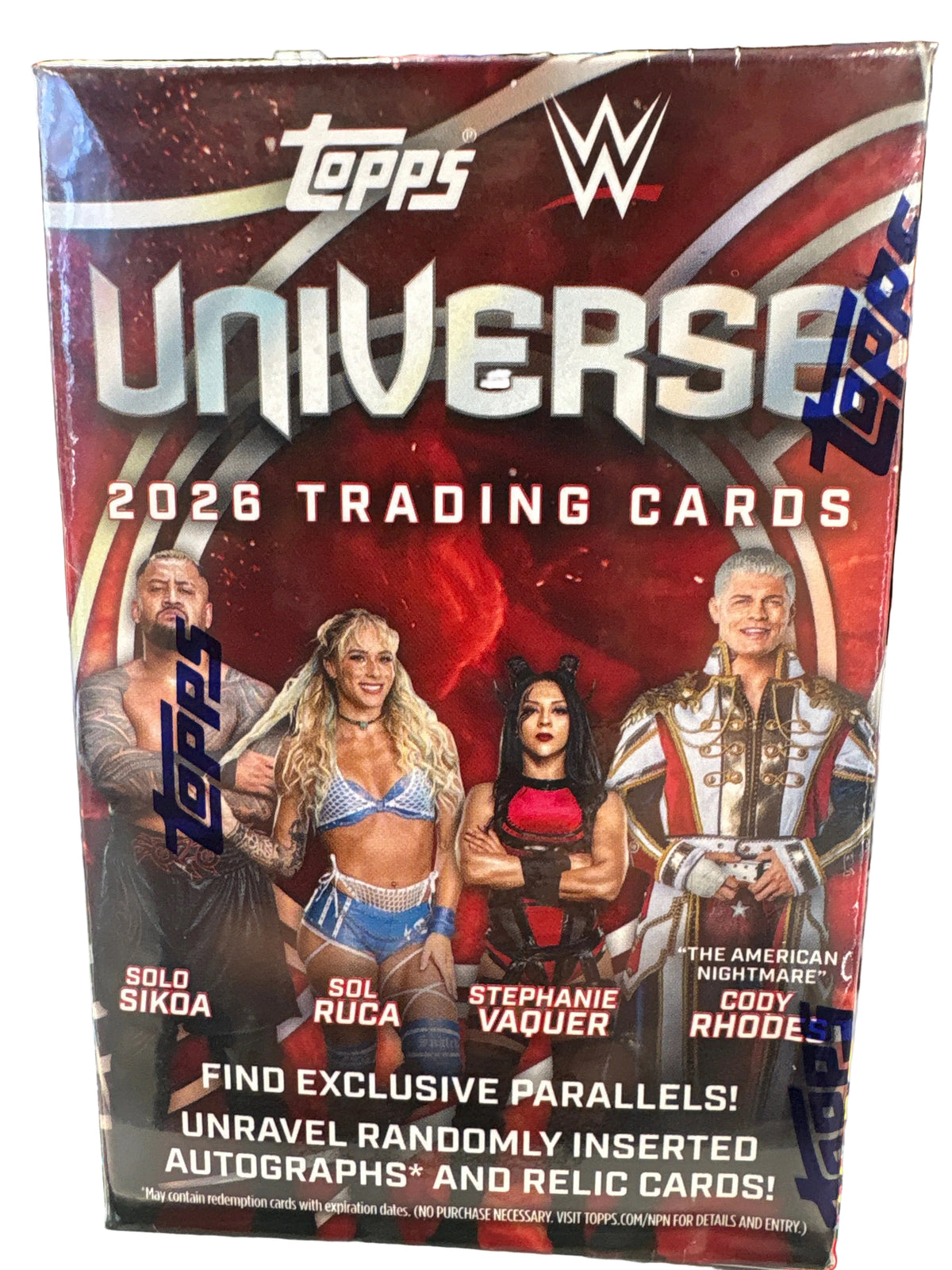 Topps universe 2026 WWE Trading cards