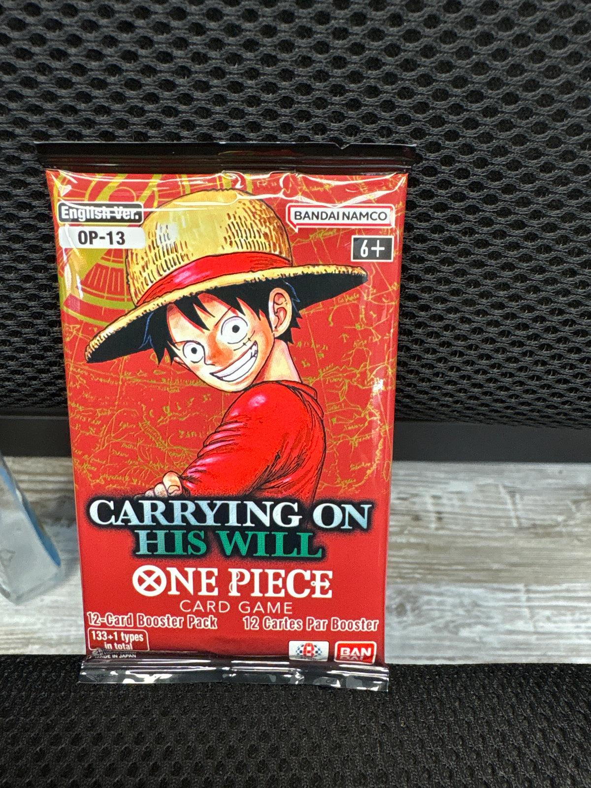 One Piece Carrying on his will single booster pack