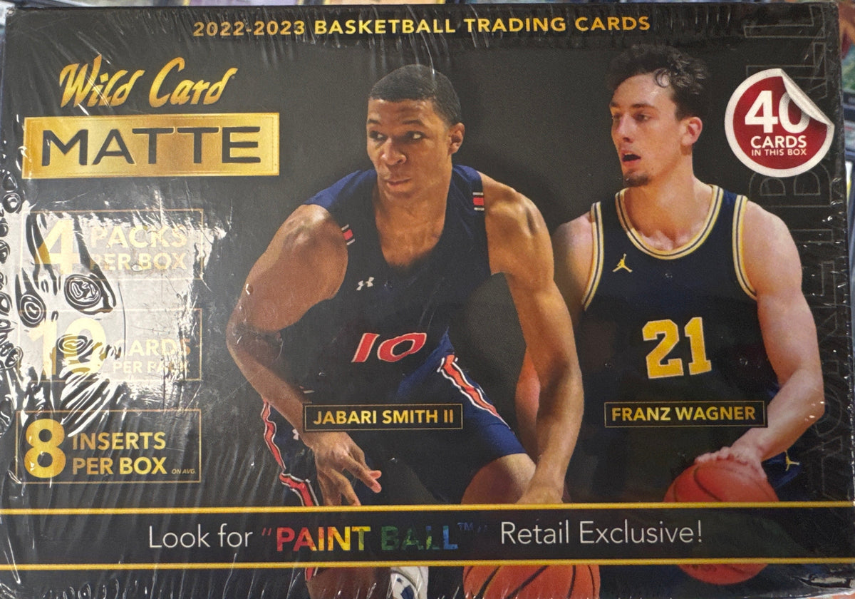Wild Card 2022-2023 Matte basketball blaster box