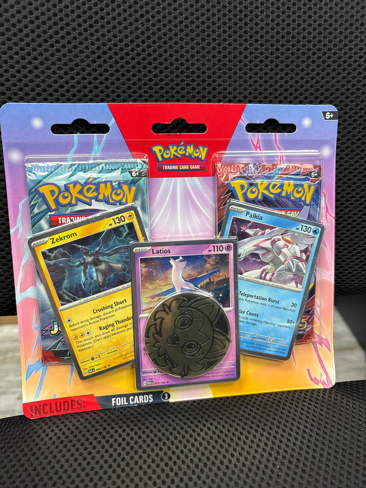 Enhanced 2-Pack Blister Pack: Latios, Zekrom & Palkia Pokemon Promo