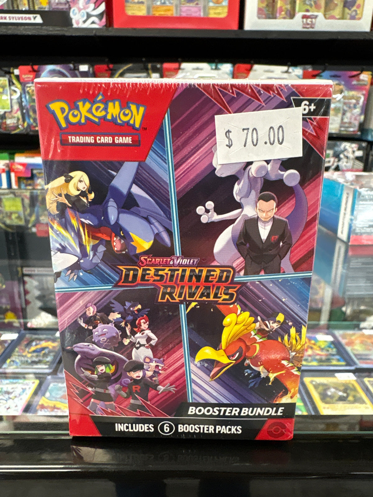Pokémon Destined Rivals Booster Bundle packs
