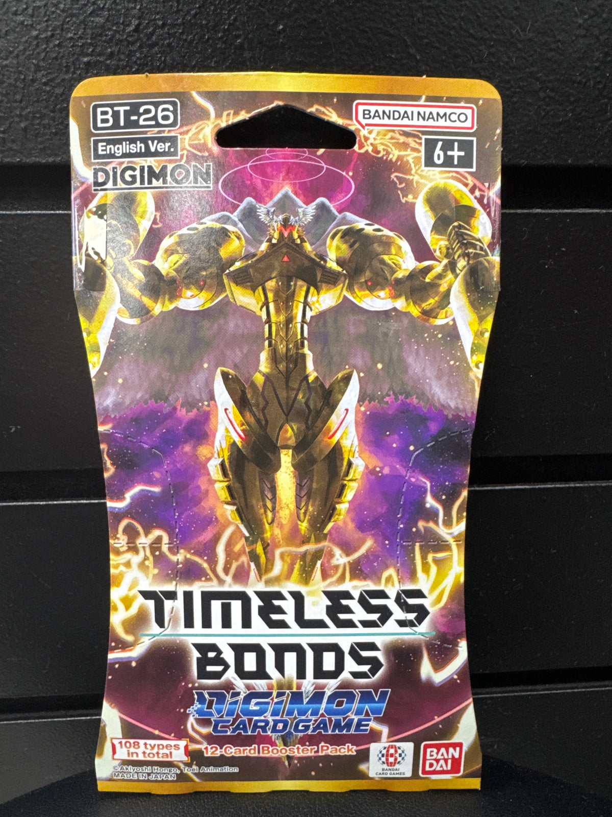 Bandai Namco Digimon Timeless Bonds sleeved booster pack