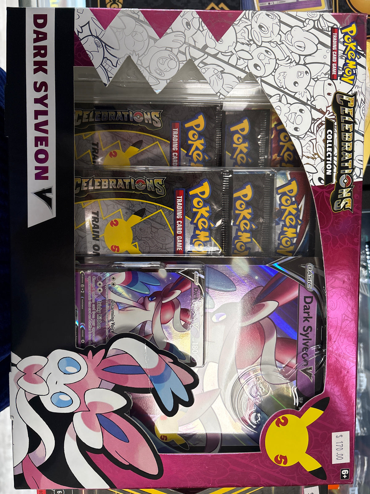 Dark Sylveon V celebration collection