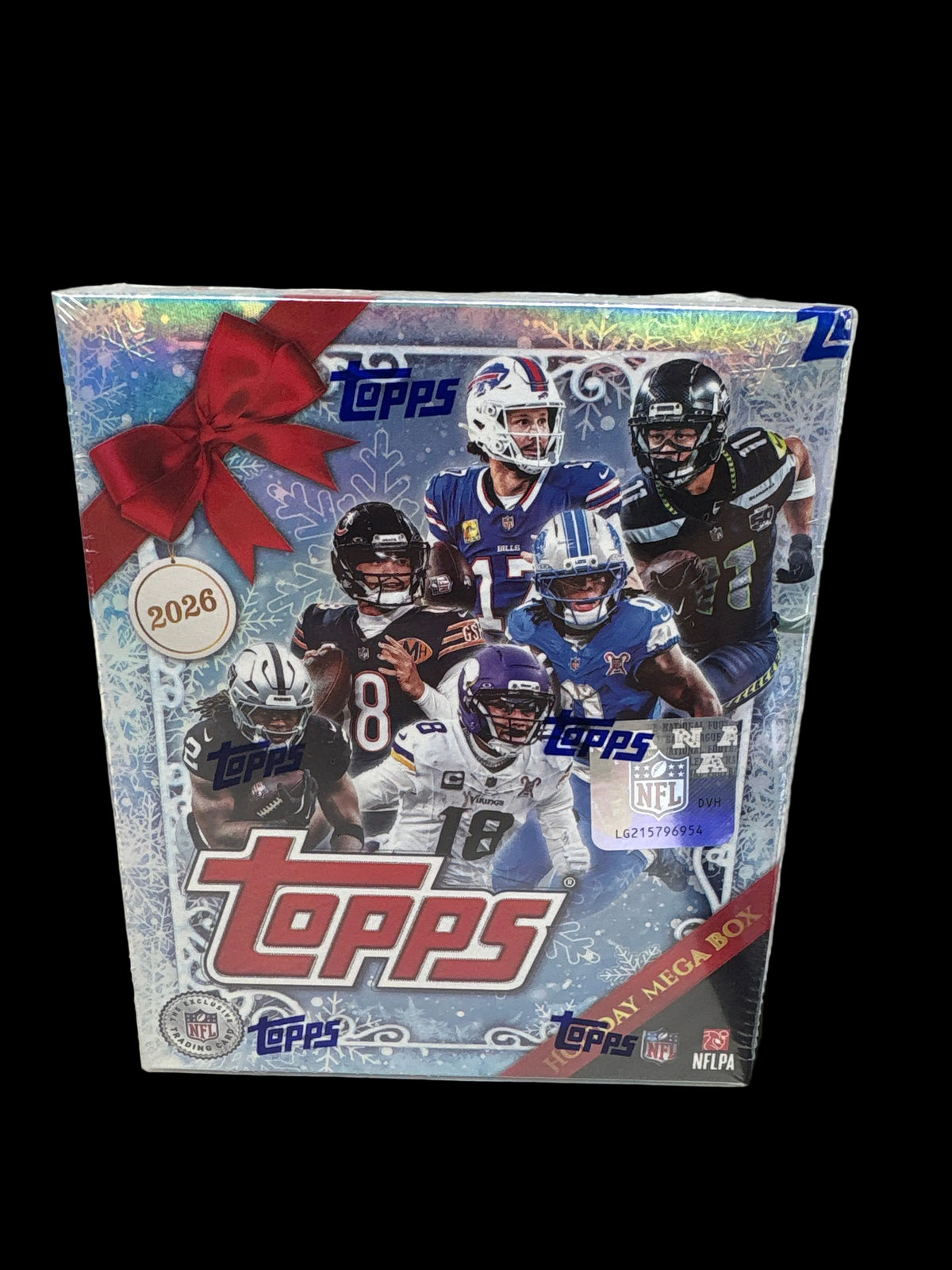 Topps 2026 Holiday Football Mega Box