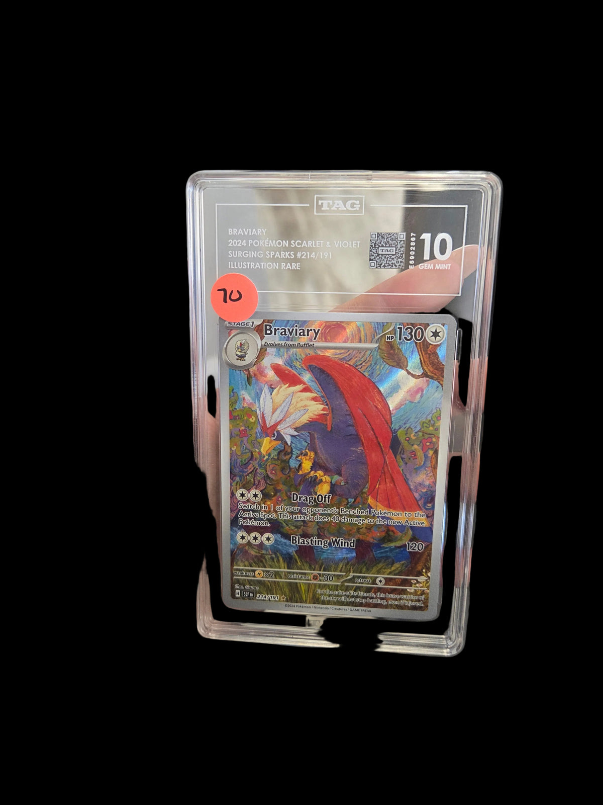 2024 Pokémon Scarlet-Violet Surging Sparks illustration rare