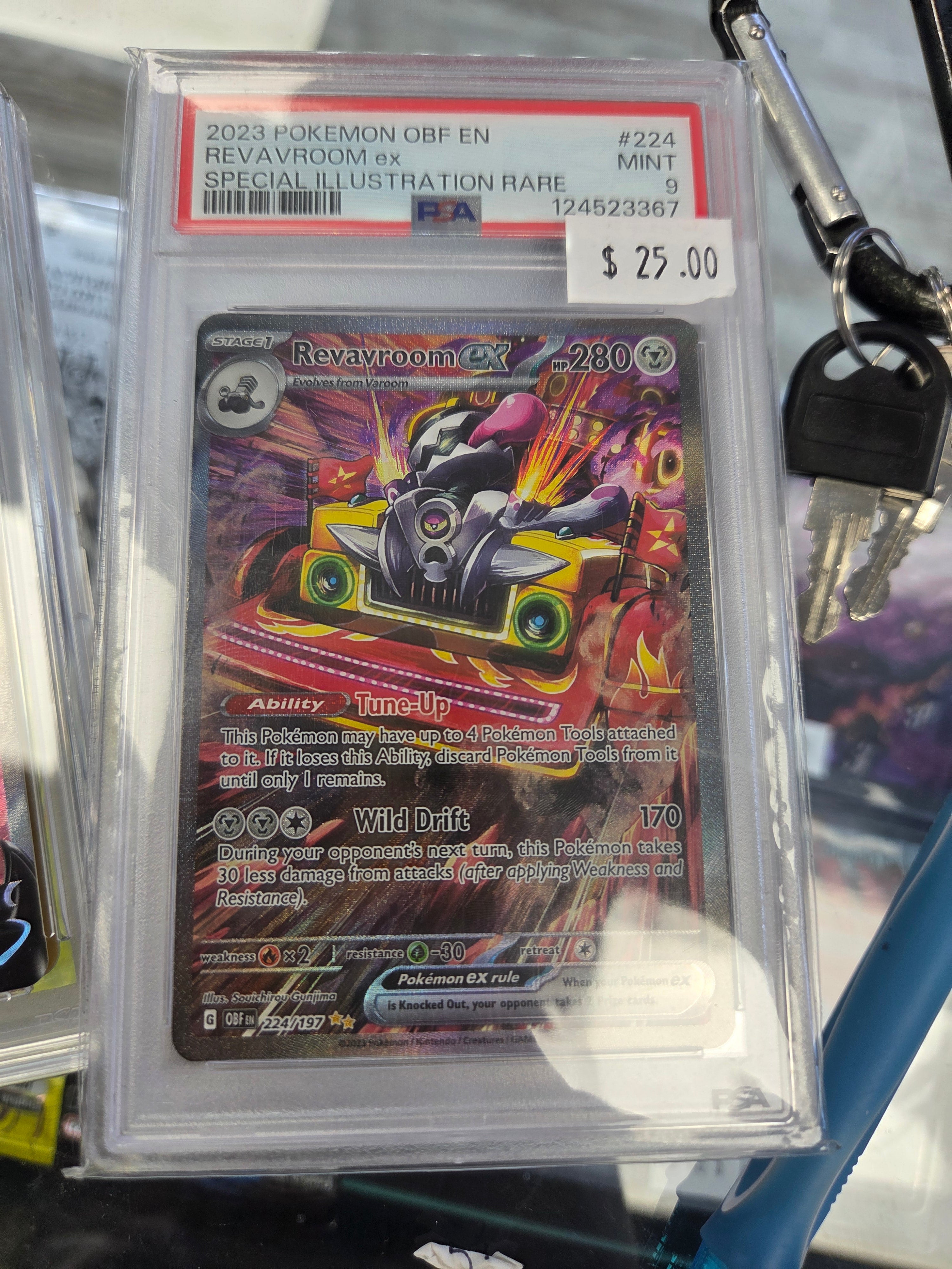 2023 POKÉMON OBF EN REVAVROOM EX SPECIAL ILLUSTRATION RARE