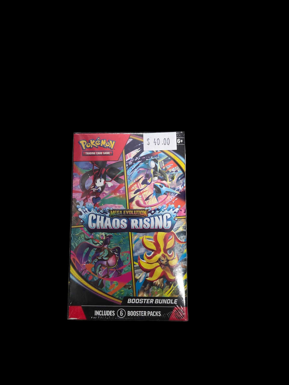 Mega Evolution Chaos rising booster bundle 6 packs