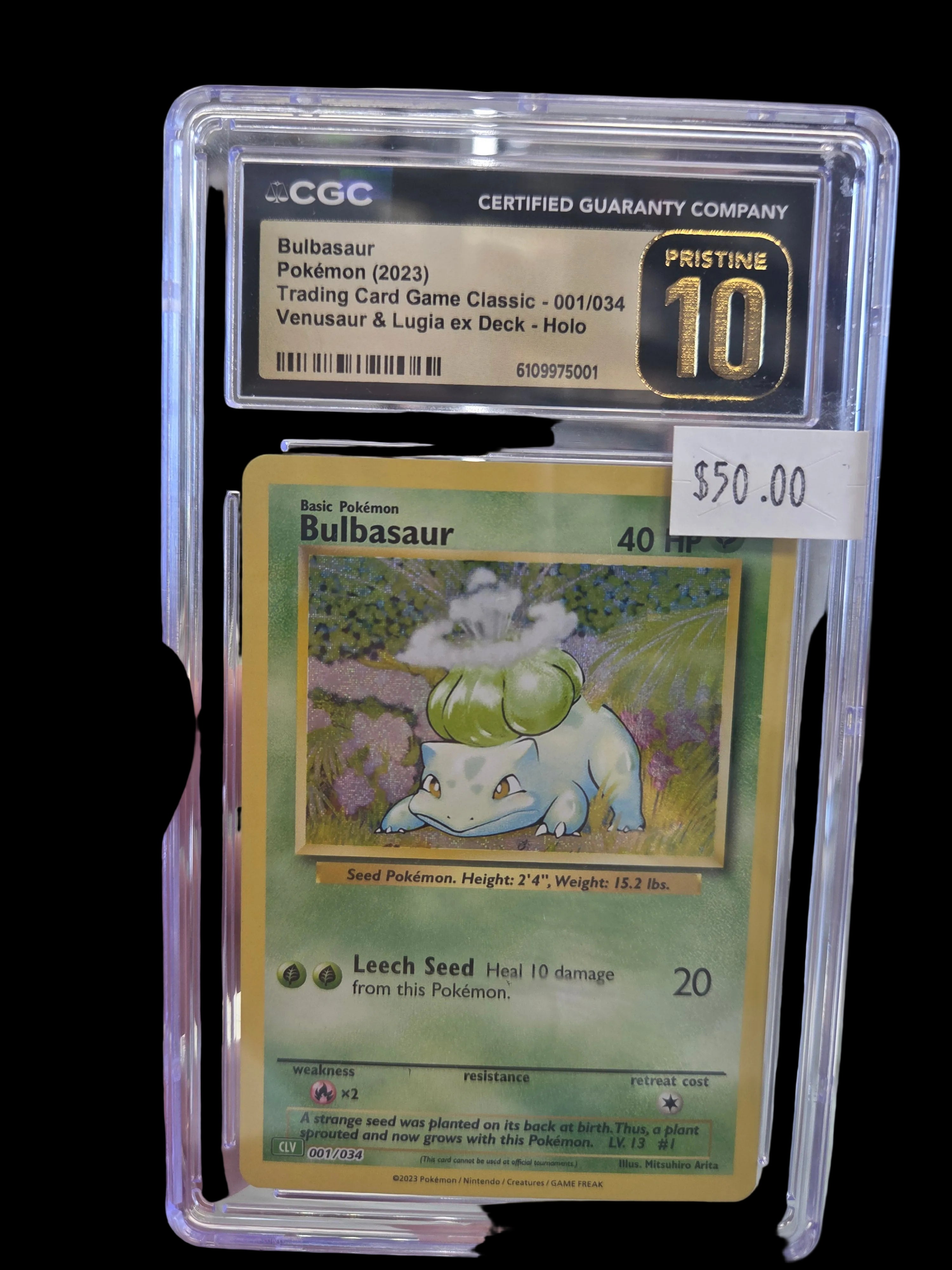 BULBASAUR Pokémon (2023) trading cards game