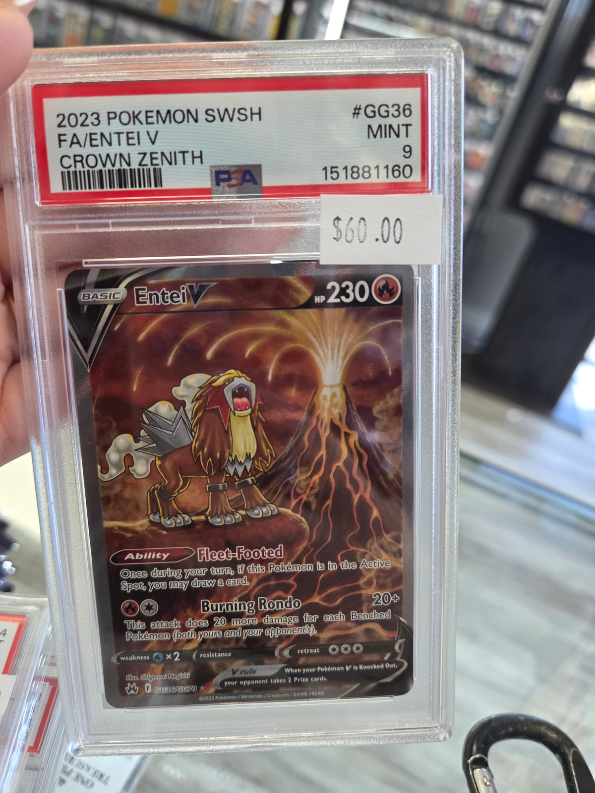 2023 POKÉMON SWSH FA/ ENTEI V CROWN ZENITH