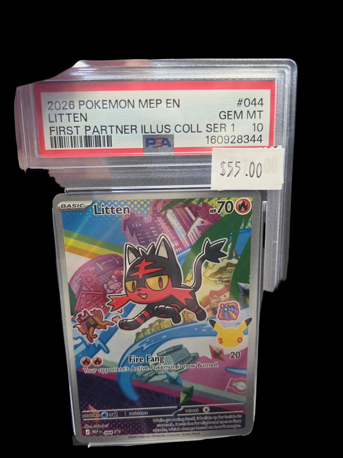 2026 Pokémon mep en listen first partner illus coll ser 1