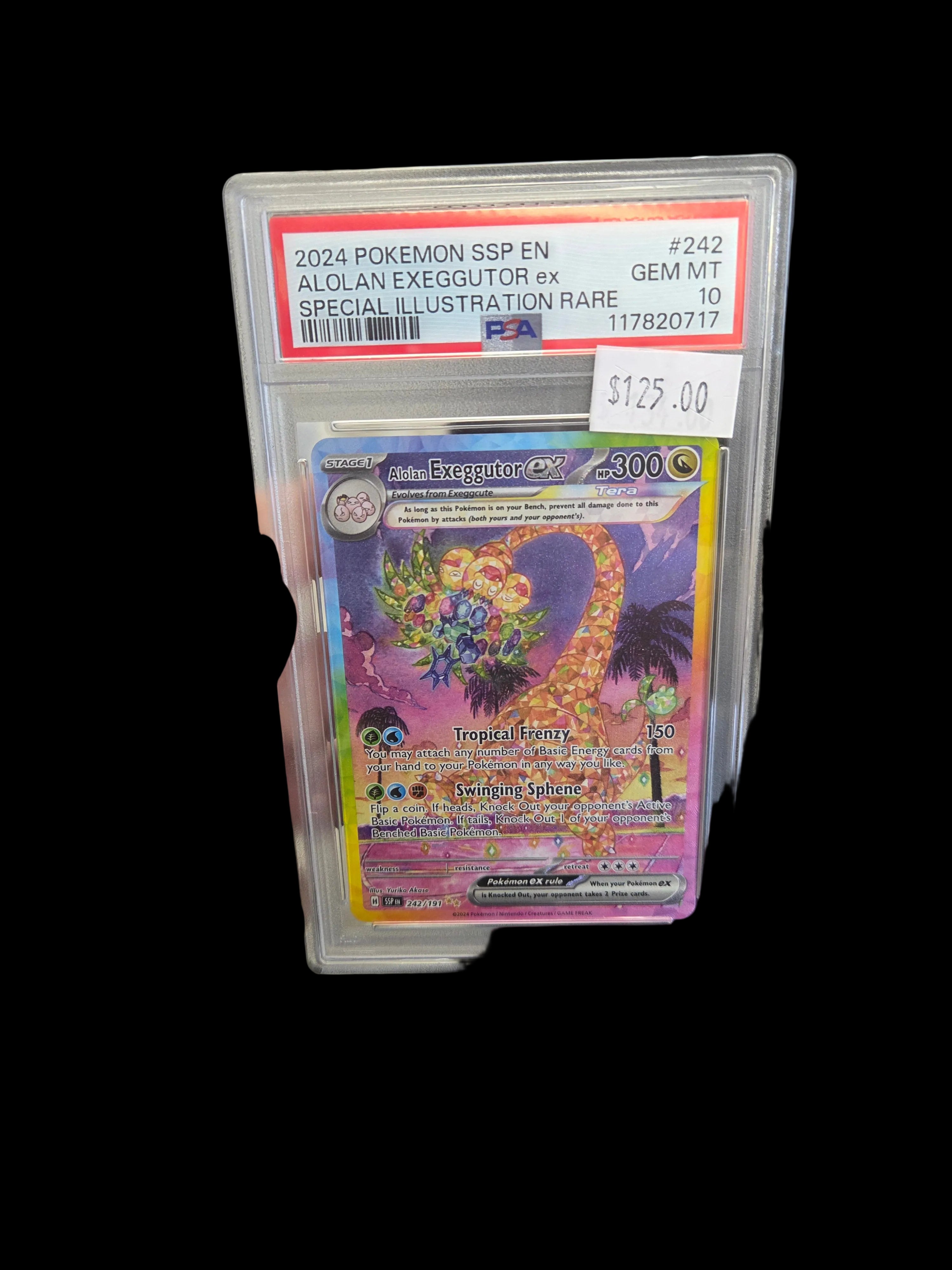 2024 Pokémon ssp en alliance exeggutor ex SPECIAL ILLUSTRATION RARE