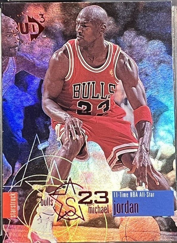 1997-98 Upper Deck UD3 - Star Struck Michael Jordan #23 PSA 8