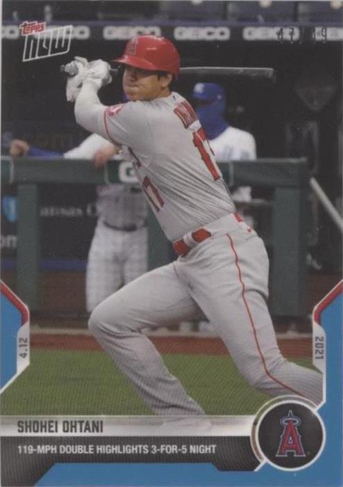 2021 Topps Now - Shohei Ohtani #68 Blue /49 PSA 10