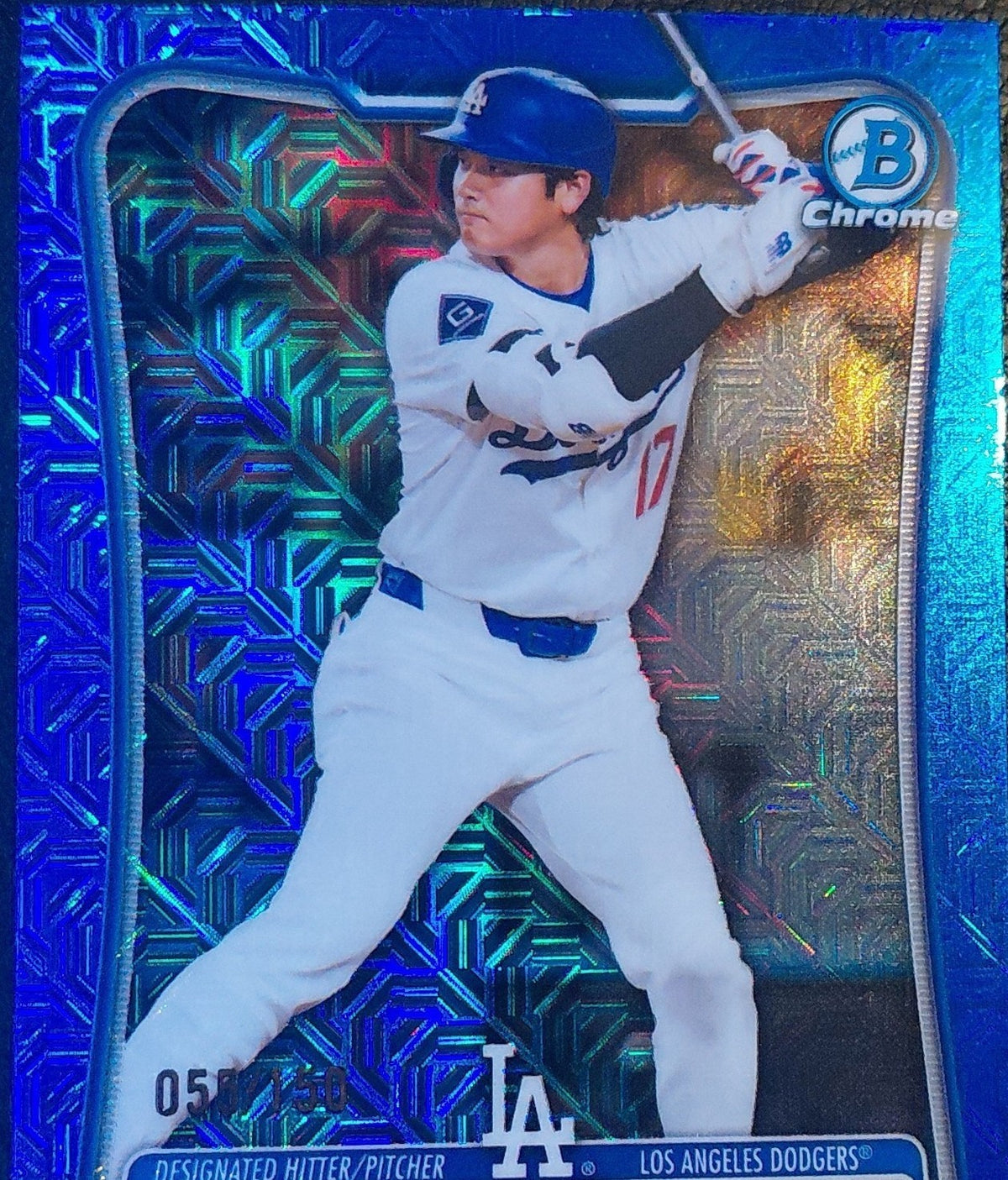2026 Bowman - Shohei Ohtani #52 Chrome Blue Mojo Refractor /150