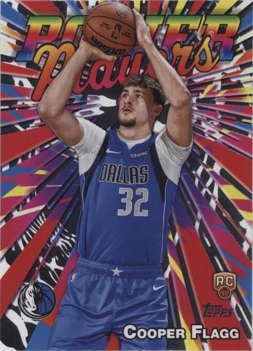 2025-26 Topps - Power Players Cooper Flagg #PP-16 (RC) PSA 8