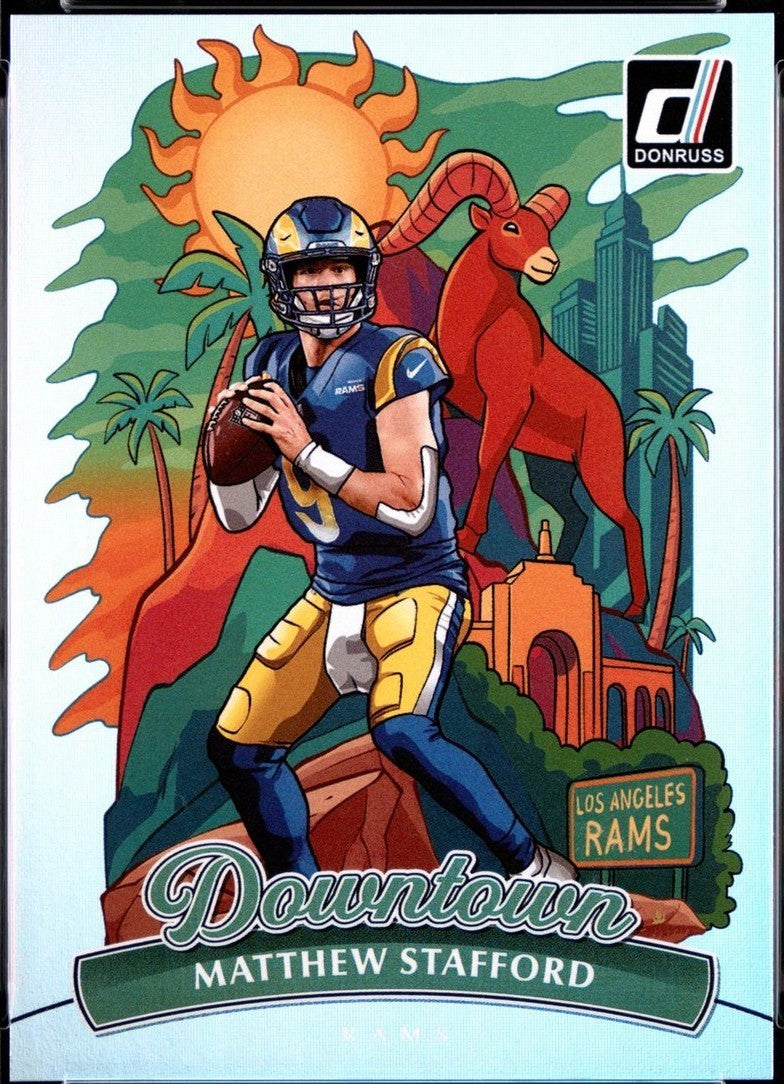 2025 Panini Donruss Optic - Downtown Matthew Stafford #6