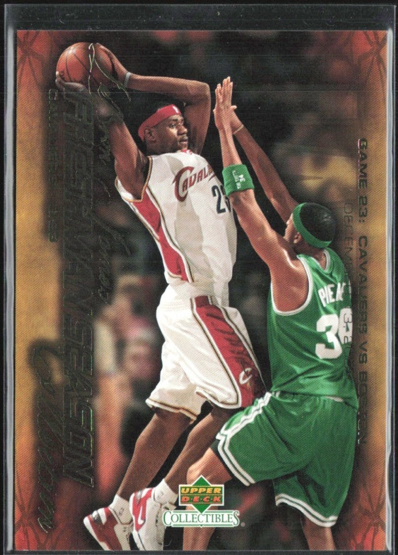 2003-04 Upper Deck LeBron James Freshman Season Collection- #24 PSA 7