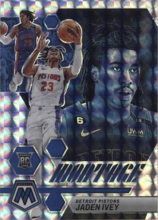 2022-23 Panini Mosaic - Montage Jaden Ivey #23 Mosaic Prizm (RC) SGC 9