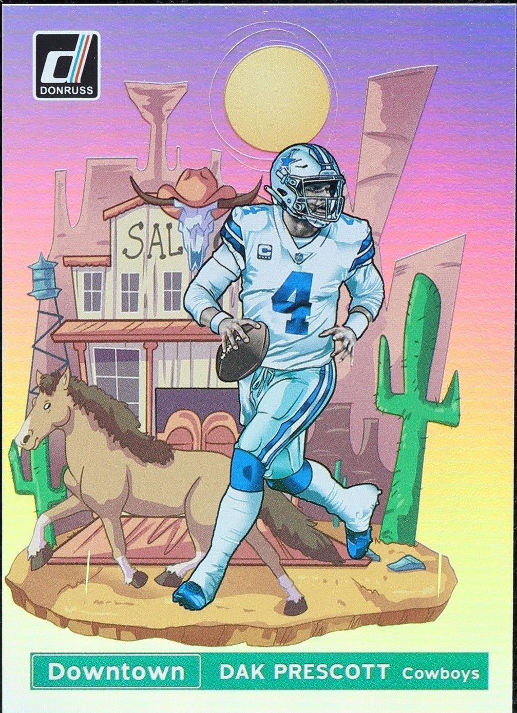 2021 Panini Donruss - Downtown! Dak Prescott #DT-5