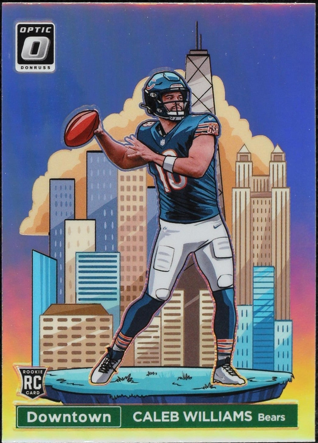 2024 Panini Donruss Optic - Downtown! Caleb Williams #21 (RC)
