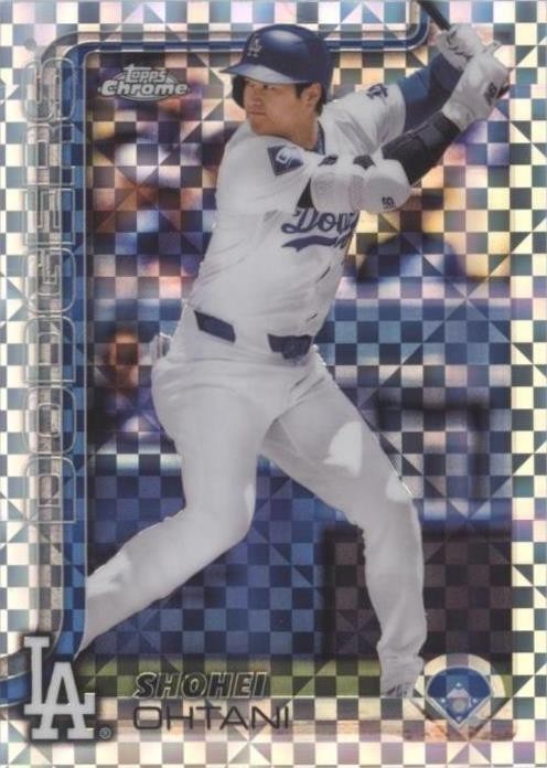 2025 Topps Chrome - Shohei Ohtani #1 X-Fractor PSA 10