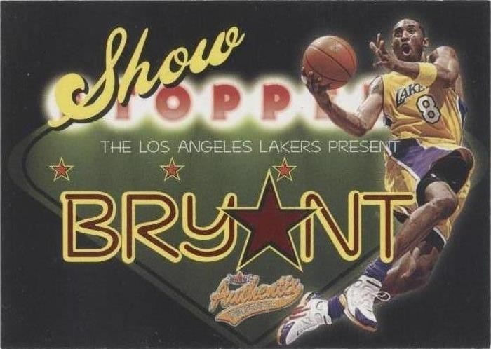 2004-05 Fleer Authentix - Showstoppers Kobe Bryant #2 SS PSA 7