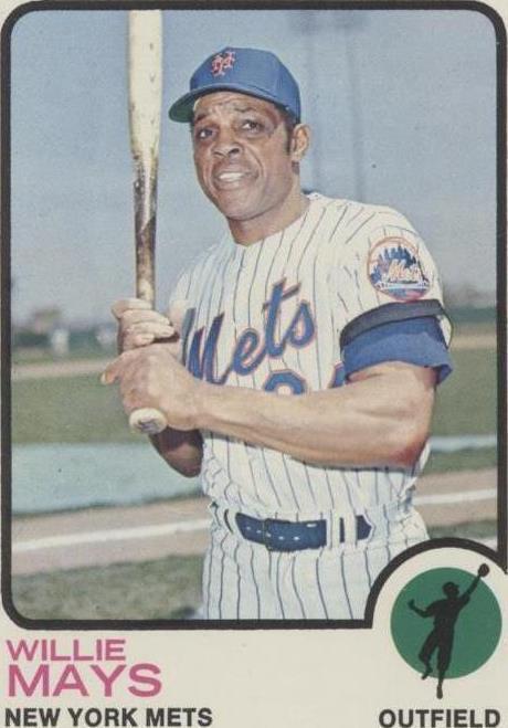 1973 Topps - Willie Mays #305 SGC 8