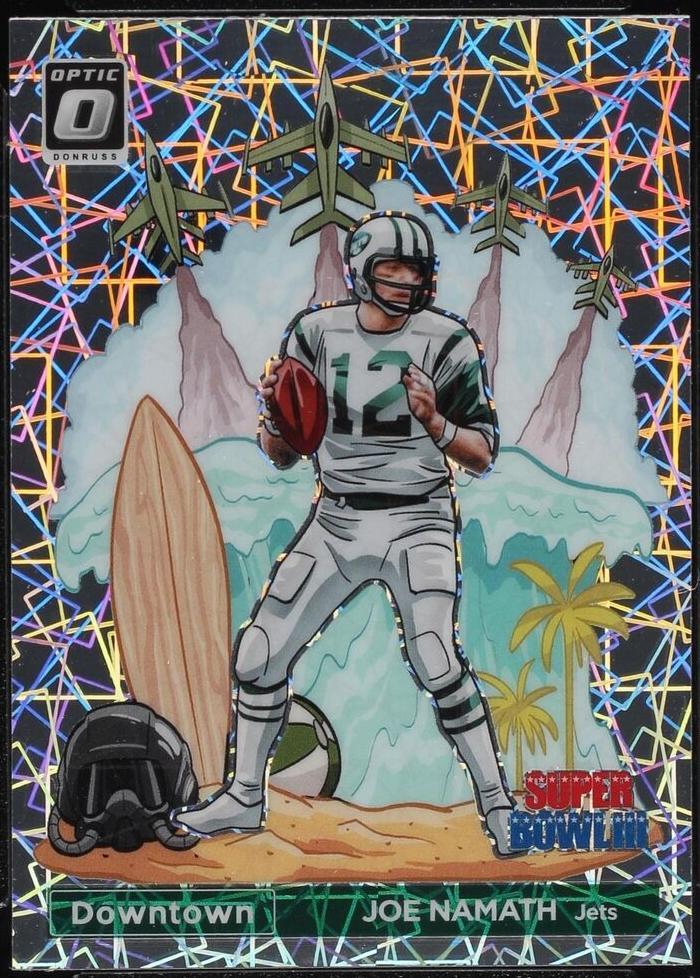2023 Panini Donruss Optic - Super Bowl Downtown Joe Namath #SBD-JN