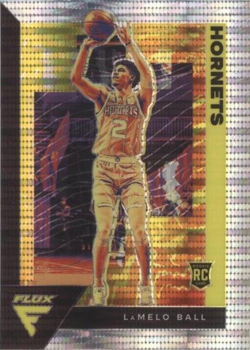 2020-21 Panini Flux - Rookies LaMelo Ball #201 Pulsar Prizm (RC) PSA 10