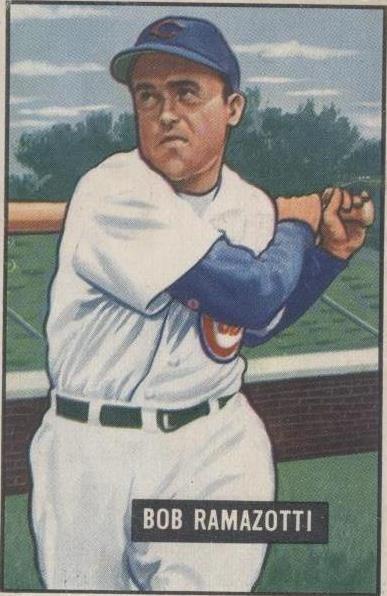1951 Bowman - Bob Ramazzotti #247 (RC) PSA 6