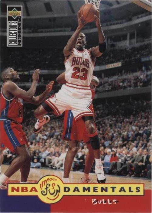 1996-97 UD Collector's Choice - NBA Fundamentals Michael Jordan #195 BGS 9.5