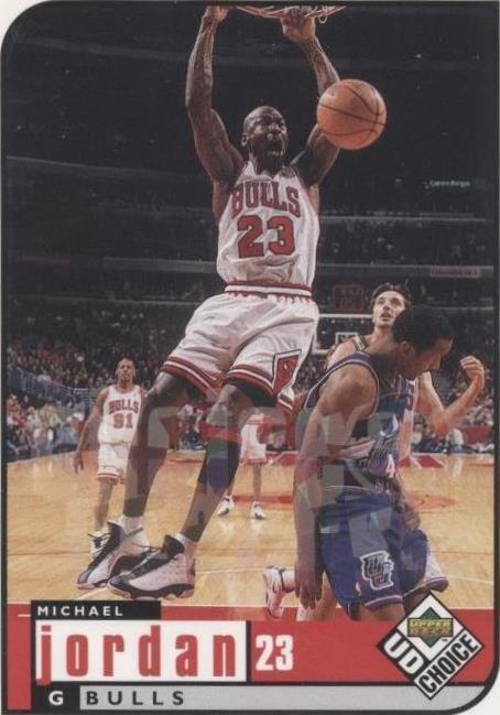 1998-99 Upper Deck UD Choice - Michael Jordan #23 Choice Reserve PSA 6