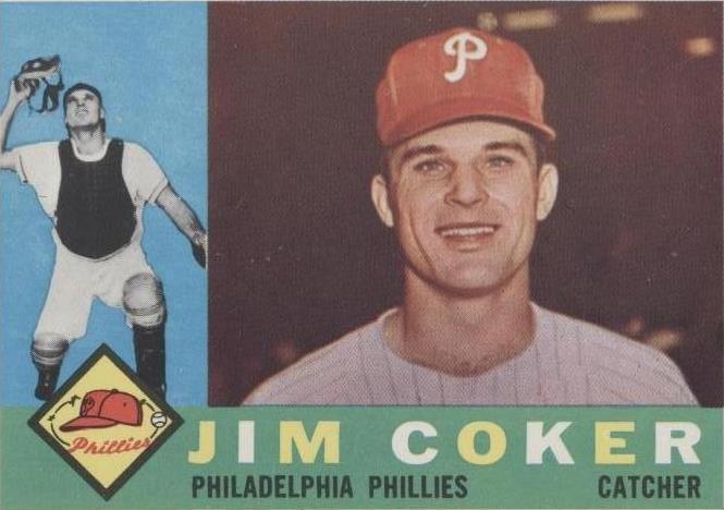 1960 Topps - Jimmie Coker #438 (RC) PSA 6