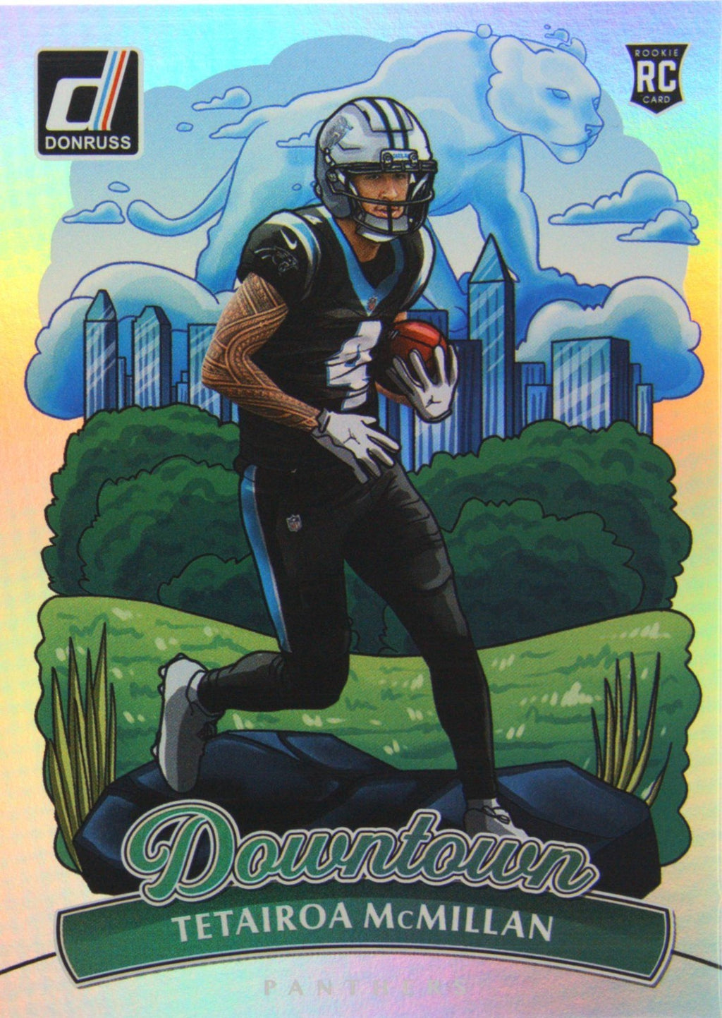 2025 Panini Donruss Optic - Downtown Tetairoa McMillan #15 (RC)