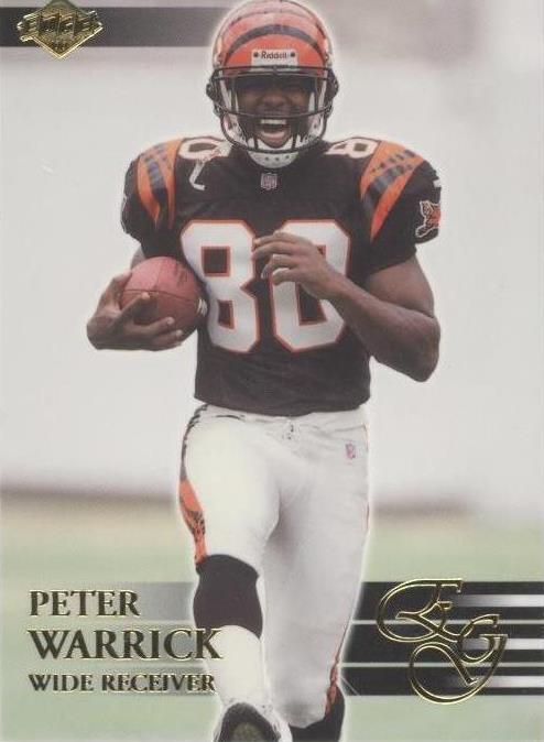 2000 Collector's Edge Graded - Peter Warrick #158 (RC) PSA 9