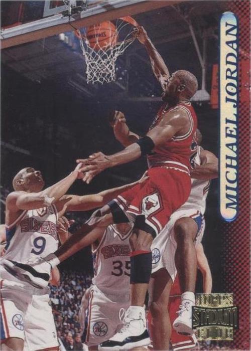 1996-97 Topps Stadium Club - Michael Jordan #101 PSA 8