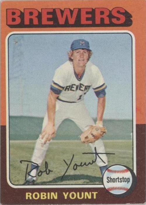 1975 Topps - Robin Yount #223 (RC) SGC 7