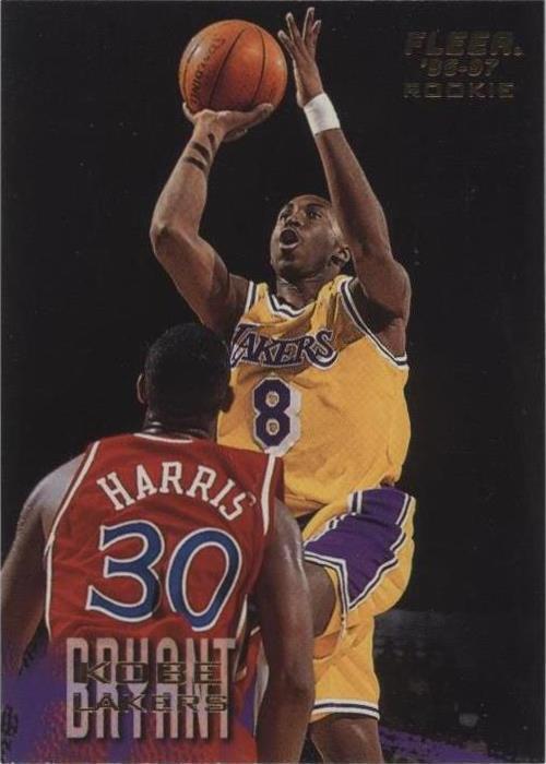 1996-97 Fleer - Kobe Bryant #203 (RC) PSA 6