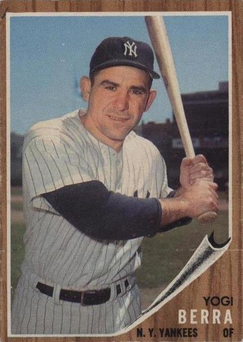 1962 Topps - Yogi Berra #360 SGC 4