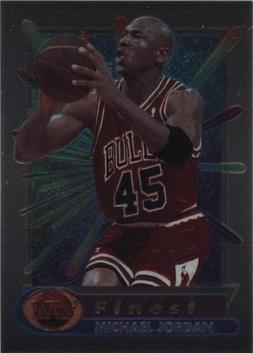 1994-95 Topps Finest - Michael Jordan #331 PSA 8