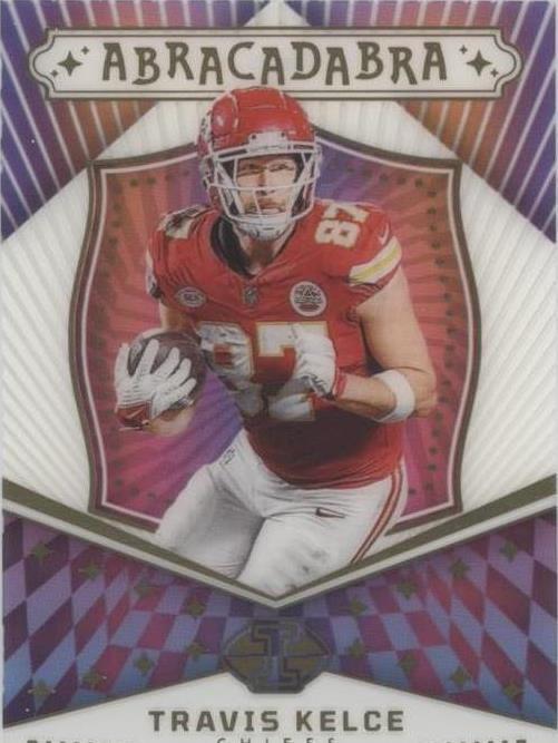 2024 Panini Illusions - Abracadabra Travis Kelce #19 PSA 9
